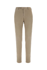 Pantalone in misto cotone stretch cappuccino -  | Wise