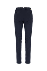 Pantalone in misto cotone stretch blu notte -  | Wise