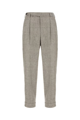 Pantalone in misto lana stretch ricamata -  | Wise