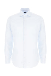 Camicia in popeline azzurro -  | Wise