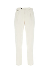Ivory stretch lyocell blend pants -  | Wise