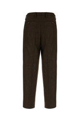 Pantalone in cotone marrone -  | Wise