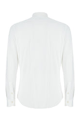 Camicia in nylon stretch bianco -  | Wise