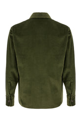 Military green corduroy jacket -  | Wise