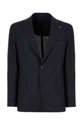Embroidered wool blend suit -  | Wise