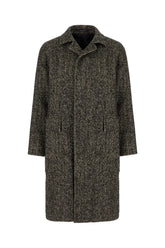 Cappotto in misto lana ricamata -  | Wise