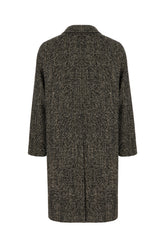 Cappotto in misto lana ricamata -  | Wise