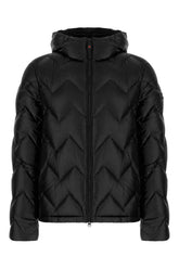 Black nylon down jacket -  | Wise