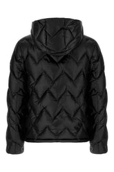 Black nylon down jacket -  | Wise