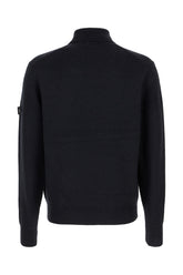 Black wool blend sweater -  | Wise