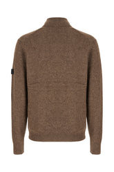 Brown wool blend sweater -  | Wise