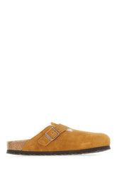 Caramel suede Boston VL slippers -  | Wise