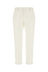 Ivory corduroy pants -  | Wise