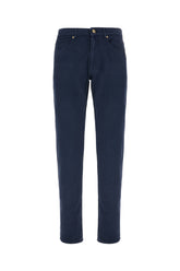 Pantalone in misto cotone navy blue -  | Wise