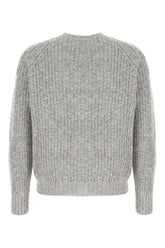Grey wool cardigan -  | Wise