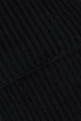 Black wool blend scarf -  | Wise
