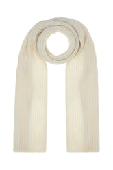 Ivory wool blend scarf -  | Wise