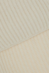 Ivory wool blend scarf -  | Wise