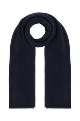 Midnight blue cashmere scarf -  | Wise