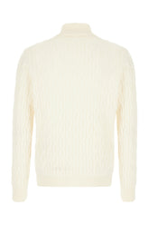 Ivory wool sweater -  | Wise