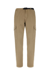 Pantalone in cotone stretch verde kaki -  | Wise