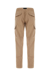 Pantalone in cotone stretch beige -  | Wise