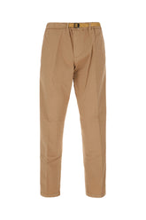 Beige stretch cotton pants -  | Wise