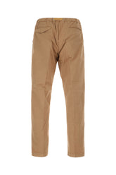 Beige stretch cotton pants -  | Wise