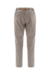 Pantalone in cotone stretch sabbia -  | Wise