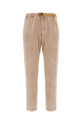 Cappuccino stretch cotton pants -  | Wise