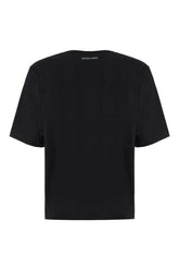 Black cotton t-shirt -  | Wise