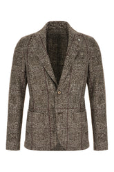 Embroidered cotton blend blazer -  | Wise