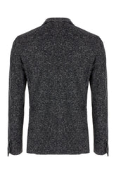 Embroidered acrylic blend blazer -  | Wise