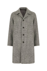 Cappotto in misto lana ricamata -  | Wise