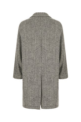 Cappotto in misto lana ricamata -  | Wise