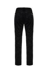 Black corduroy jeans -  | Wise