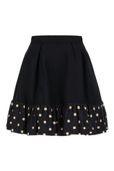 Gonna in misto lana nera -  | Wise