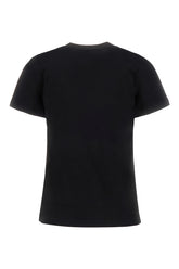 T-shirt in cotone nero -  | Wise