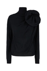 Maglione in lana nera -  | Wise