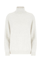 Light grey wool sweater -  | Wise