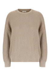 Cappuccino cotton blend sweater -  | Wise