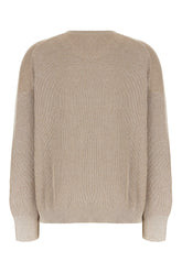 Cappuccino cotton blend sweater -  | Wise