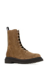 Brown suede ankle boots -  | Wise