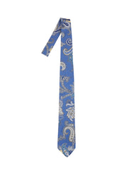Embroidered silk tie -  | Wise