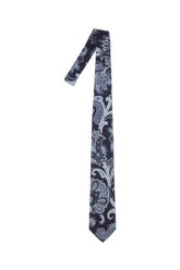 Embroidered silk tie -  | Wise