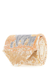 Embroidered silk tie -  | Wise