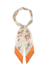 Printed silk foulard -  | Wise