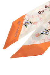 Printed silk foulard -  | Wise