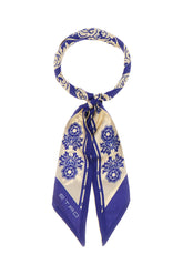 Printed silk foulard -  | Wise