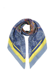Printed silk foulard -  | Wise